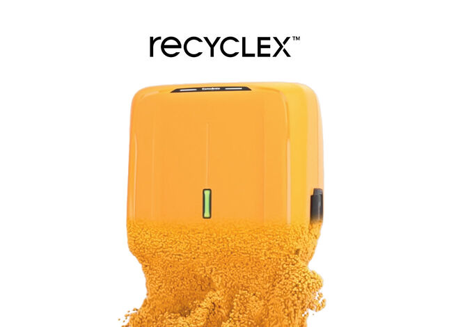 Tillverkad av återvunna material