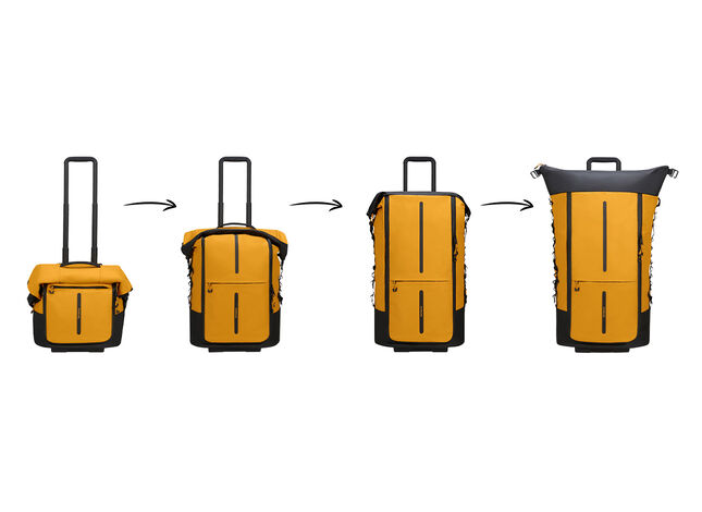 4 möjligheter, 1 duffelväska