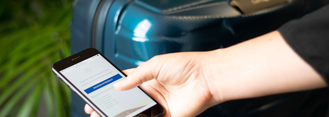 REGISTRERA DIN PROXIS-RESVÄSKA