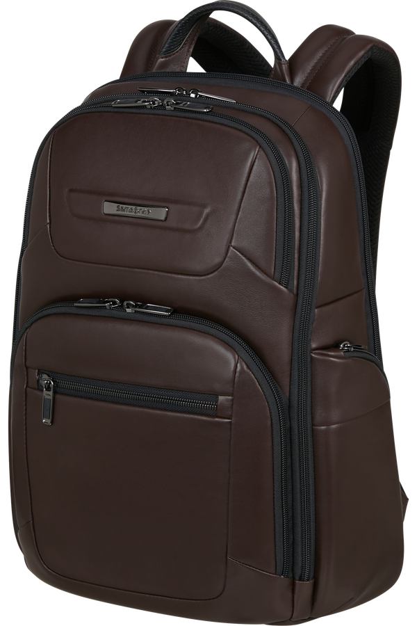 Pro-Dlx Leather Ryggs&auml;ck 15.6"