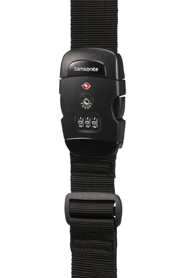 Samsonite Global Ta Luggage Strap/TSA Lock Black