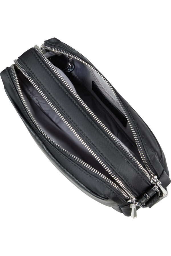 Samsonite Zalia 3.0 Shoulder Bag 2 Comp  Black