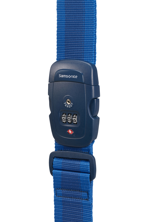 Samsonite Global Ta Luggage Strap/TSA Lock Midnight Blue Samsonite Global Ta Luggage Strap/TSA Lock Midnight Blue