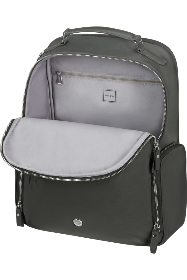 Samsonite Karissa Evo Round Backpack 15.6'  Gunmetal Green