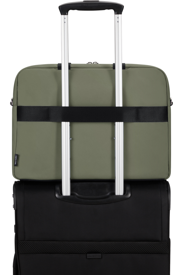 Samsonite Ongoing Bailhandle 15.6'  Olive green Samsonite Ongoing Bailhandle 15.6'  Olive green