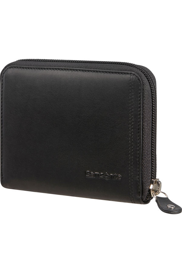 Samsonite Attack 2 Slg 323 - W ZIP AR+8CC+HFL+C  Black