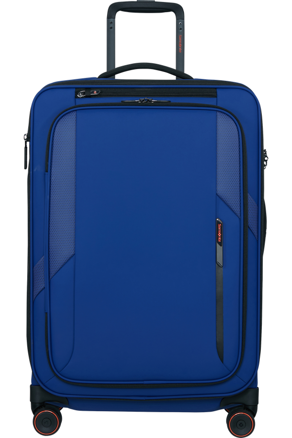 Samsonite Glazed Spinner Expandable 67cm  Electric blue
