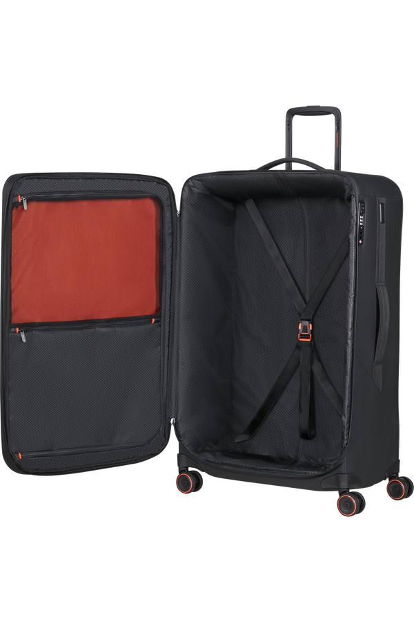 Samsonite Glazed Spinner Expandable 84cm  Black