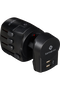 Samsonite Travel Accessories World Adaptor Pro 3-P+USB Black Samsonite Travel Accessories World Adaptor Pro 3-P+USB Black
