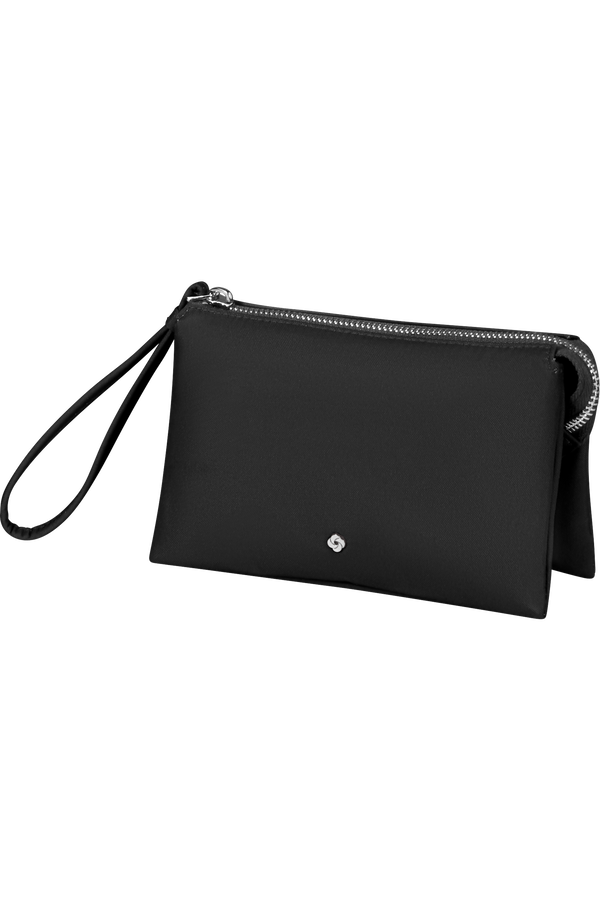 Samsonite Pouchy Triple Pouch M  Black Samsonite Pouchy Triple Pouch M  Black