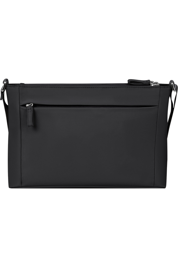 Samsonite Move 5.0 Horiz. Shoulder Bag + Flap  Black Samsonite Move 5.0 Horiz. Shoulder Bag + Flap  Black