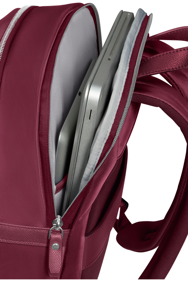 Samsonite Karissa Evo Slim Backpack 14.1'  Garnet Red