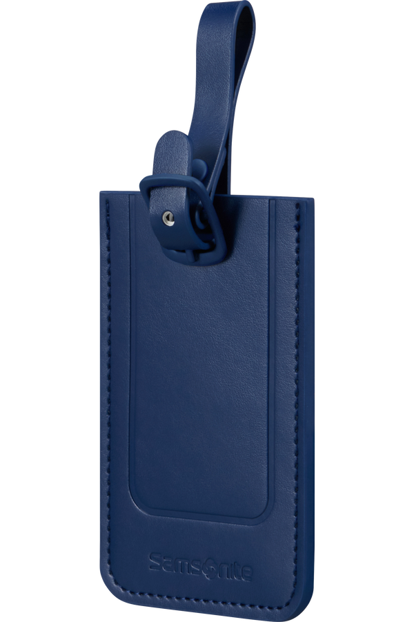 Samsonite Ta Revolution Rectangle Luggage Tag x2  Midnight Blue