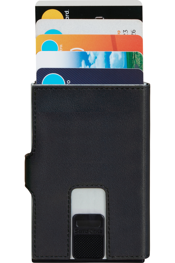 Samsonite Alu Fit 202 - Slide-up Wallet  Black Samsonite Alu Fit 202 - Slide-up Wallet  Black
