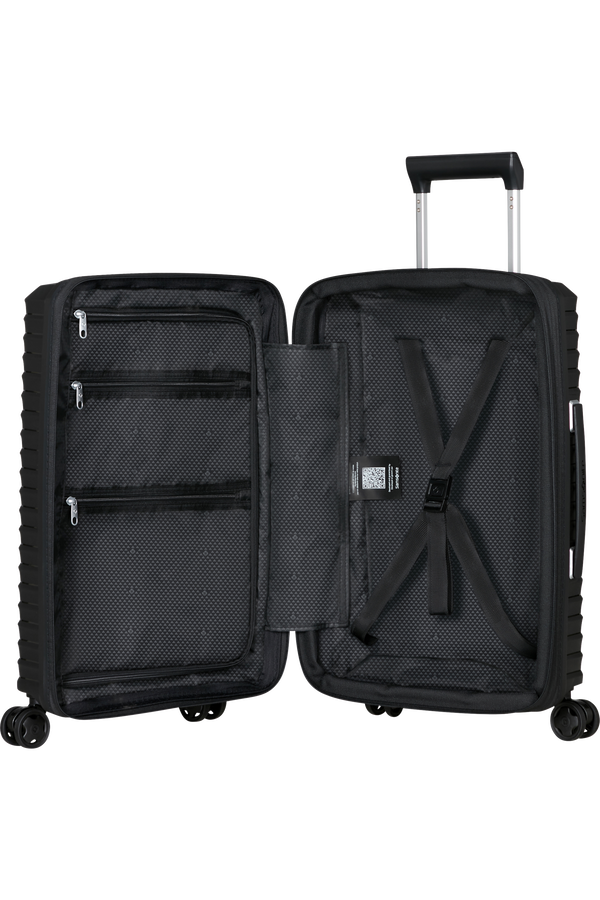 Samsonite Upscape Spinner Expandable Length 35cm 55cm  Black