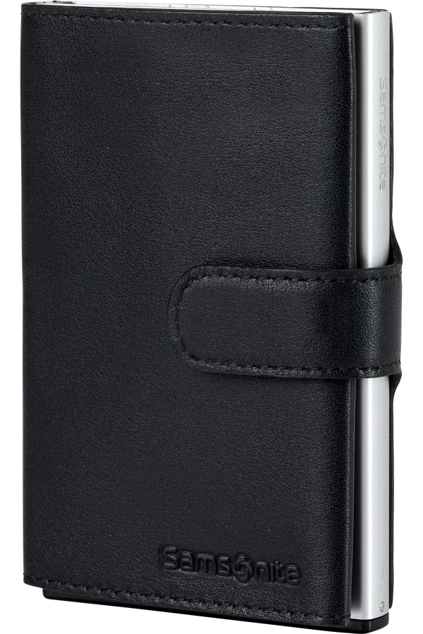 Samsonite Alu Fit 202 - Slide-up Wallet  Black