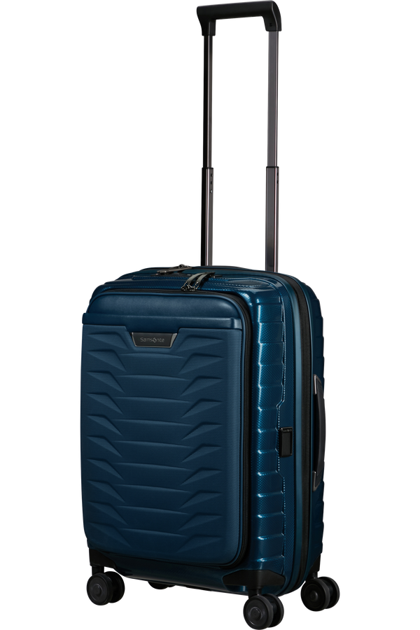 Samsonite Proxis Spinner Expandable Easy Access 55cm  Petrol Blue