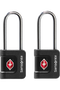 Samsonite Ta Revolution Key Lock TSA x2  Black Samsonite Ta Revolution Key Lock TSA x2  Black