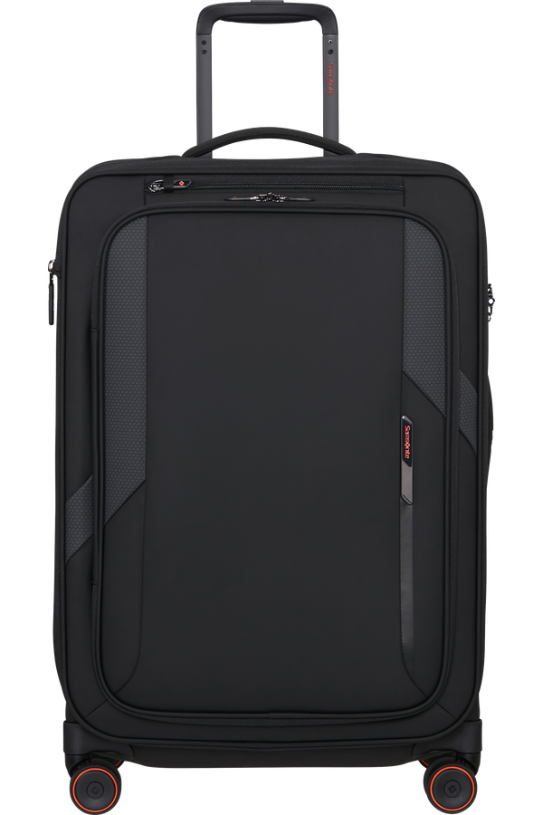 Samsonite Glazed Spinner Expandable 67cm  Black