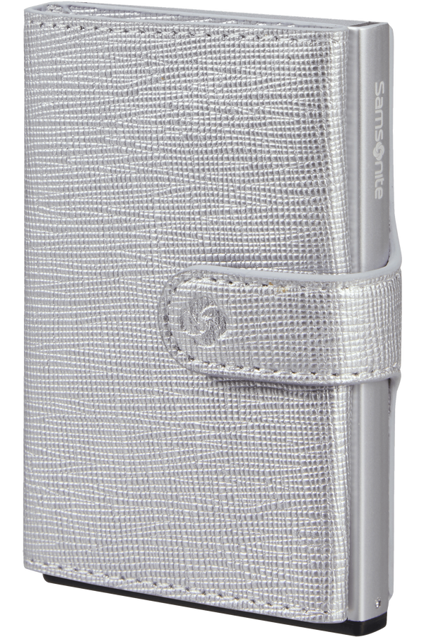Samsonite Alu Fit 202 - Slide-up Wallet  Silver