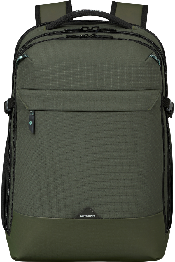 Samsonite Roadseeker Laptop Backpack Expandable L  Dark Olive