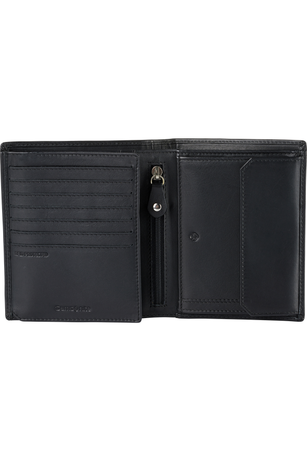 Samsonite Attack 2 Slg 122 - W 11CC+HFL+W+C+Z+2C  Black Samsonite Attack 2 Slg 122 - W 11CC+HFL+W+C+Z+2C  Black