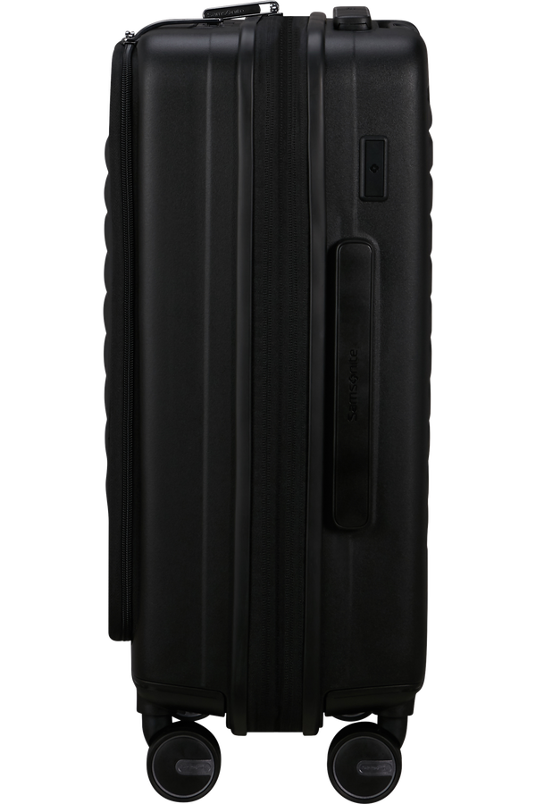 Samsonite Restackd Spinner Expandable Easy Access 55cm  Black