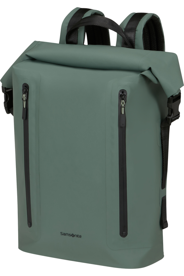 Samsonite Coatify Biz IPX4 Rolltop Backpack 15.6'  Green