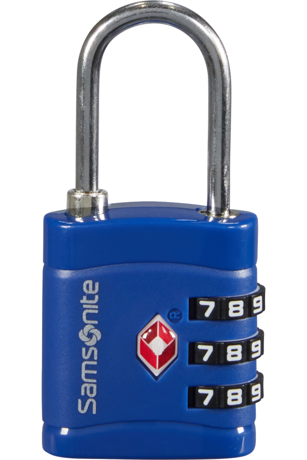 Samsonite Global Ta Combilock 3 dial TSA light Midnight Blue