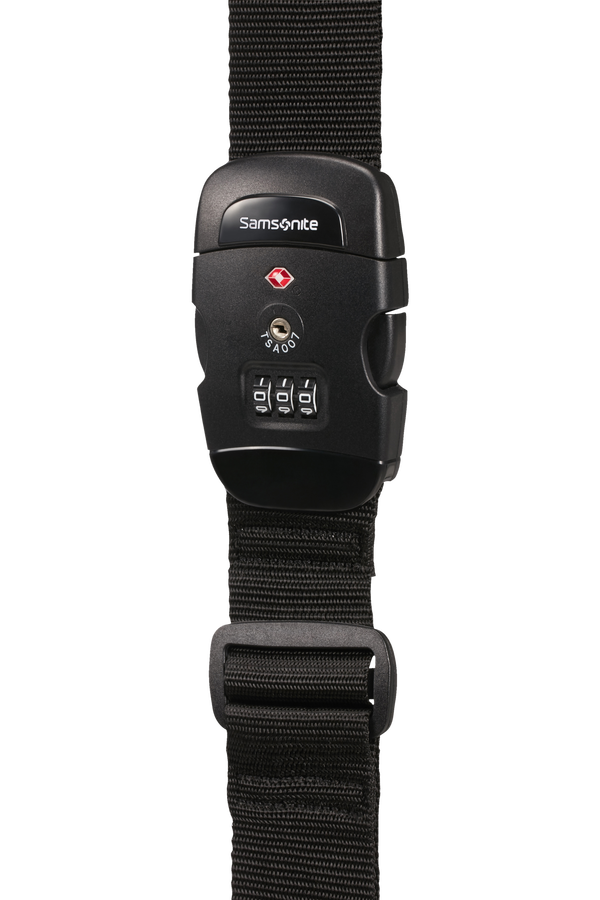 Samsonite Global Ta Luggage Strap/TSA Lock Black