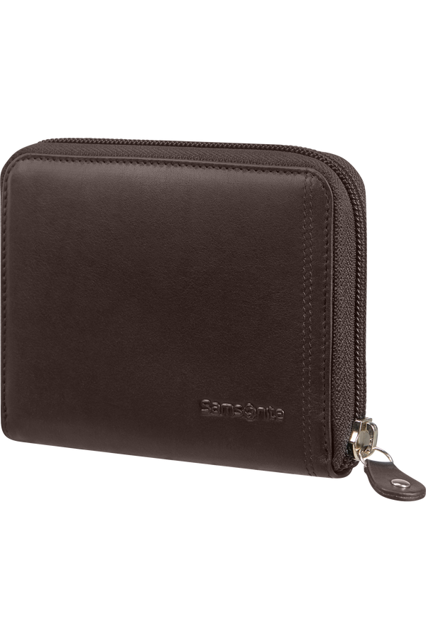 Samsonite Attack 2 Slg 323 - W ZIP AR+8CC+HFL+C  Ebony Brown