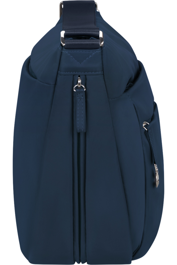 Samsonite Move 5.0 Hobo Bag Round Expandable M  Dark Blue