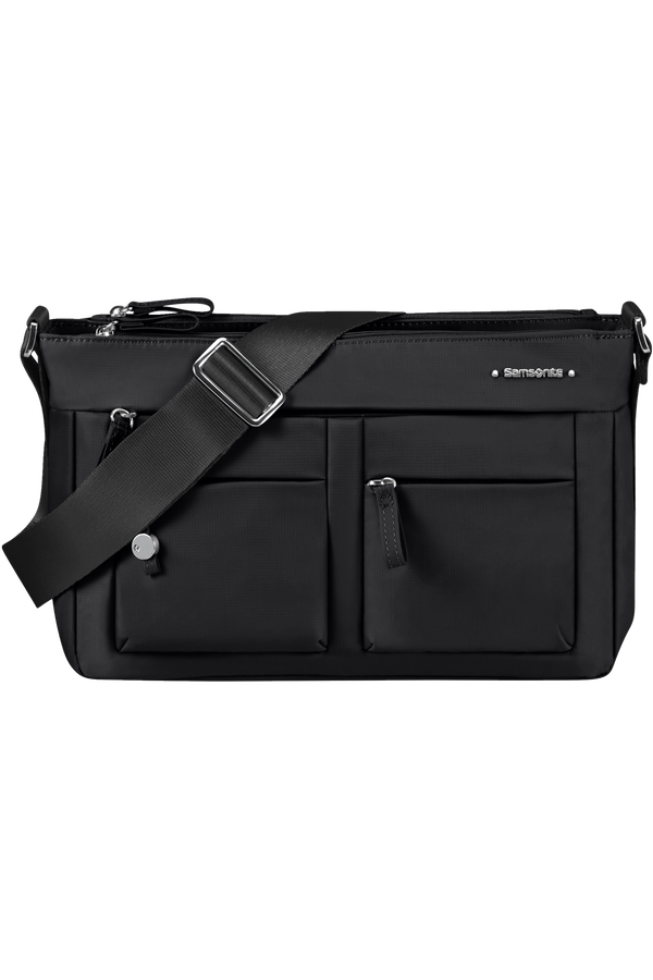Samsonite Move 4.0 Horiz. Shoulder Bag+flap  Black