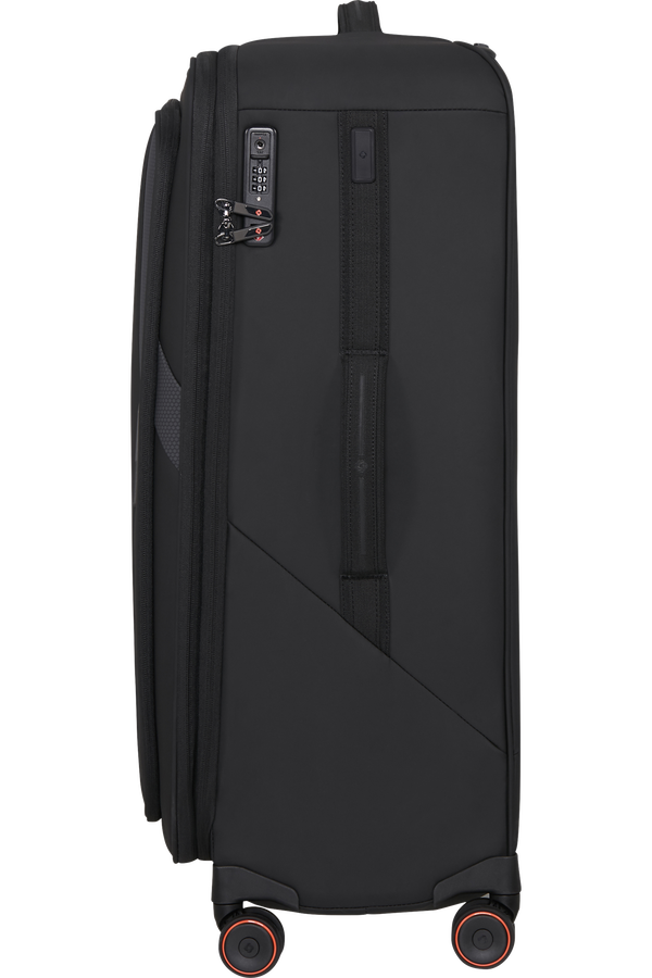 Samsonite Glazed Spinner Expandable 78cm  Black