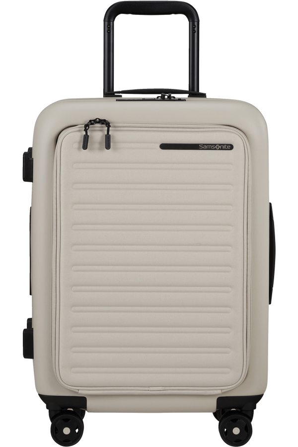 Samsonite Stackd Spinner Expandable Easy Access 55cm  Sand