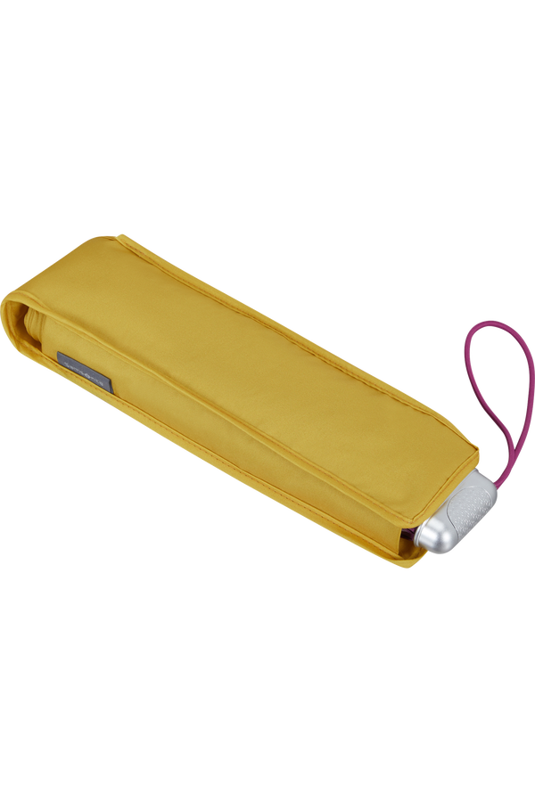 Samsonite Alu Drop S 3 Sect. Manual Flat  Yellow/Purple