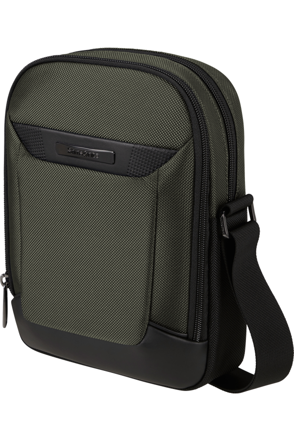 Samsonite Pro-Dlx 6 Crossbody Bag M  Green Samsonite Pro-Dlx 6 Crossbody Bag M  Green