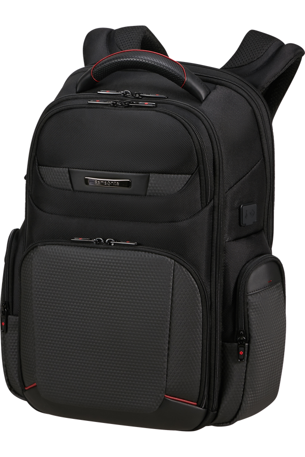Samsonite Pro-DLX 6 Backpack 3 Volume Expandable 15.6'  Charcoal/Red