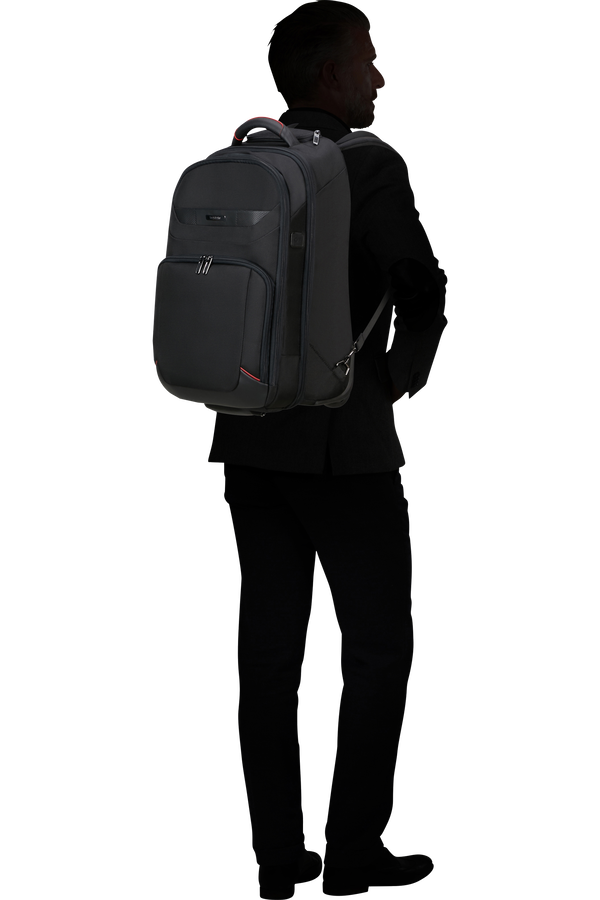 Samsonite Pro-DLX 6 Laptop Backpack with Wheels  17.3inch Black
