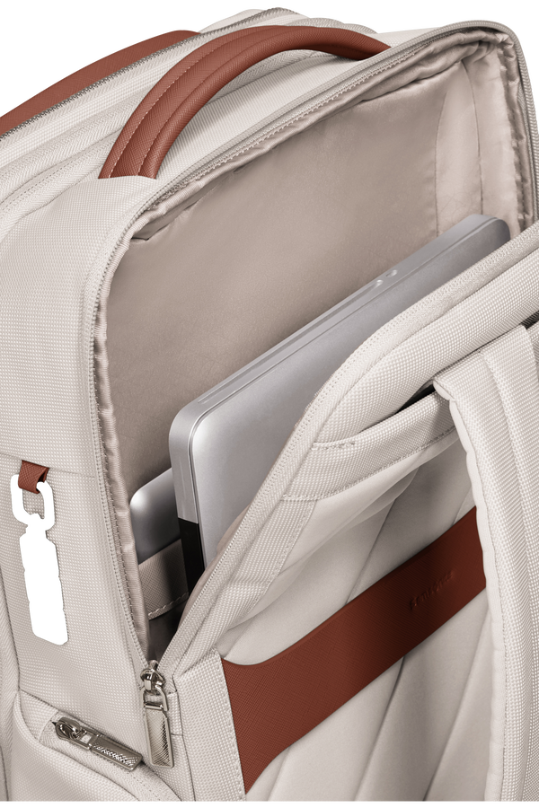 Samsonite Image Biz Travel Backpack EXP 15.6'  IVORY Samsonite Image Biz Travel Backpack EXP 15.6'  IVORY