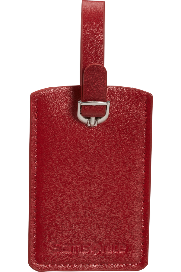 Samsonite Global Ta Rectangle Luggage Tag x2 Red
