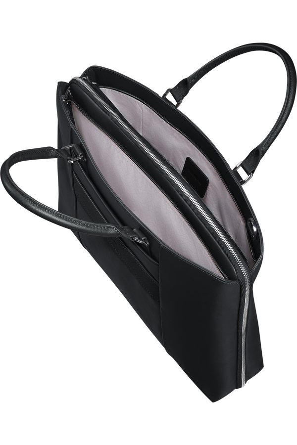 Image Biz Leather Datorv&auml;ska &ndash; Portf&ouml;lj 15.6" | Samsonite Image Biz Leather Briefcase 15.6'  Black