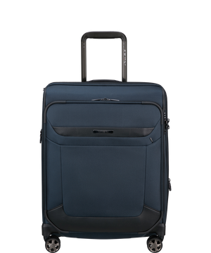 Pro-DLX 6 Expanderbar resv&auml;ska med 4 hjul 55cm 55 x 40 x 23/28 cm | 3.2 kg | Samsonite Pro-DLX 6 Spinner Expandable 55cm  Blue