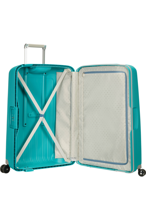 Samsonite S'Cure Spinner 75cm Aqua Blue