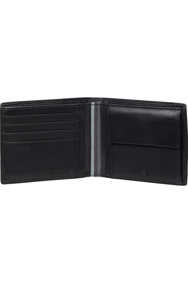 Samsonite Flagged Slg 015 - B 4CC+2C+C  Black