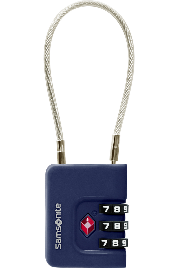 Samsonite Ta Revolution Cablelock 3 dial TSA  Midnight Blue