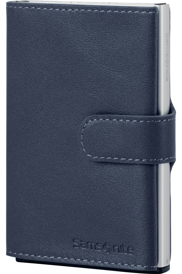 Samsonite Alu Fit 202 - Slide-up Wallet  Blue