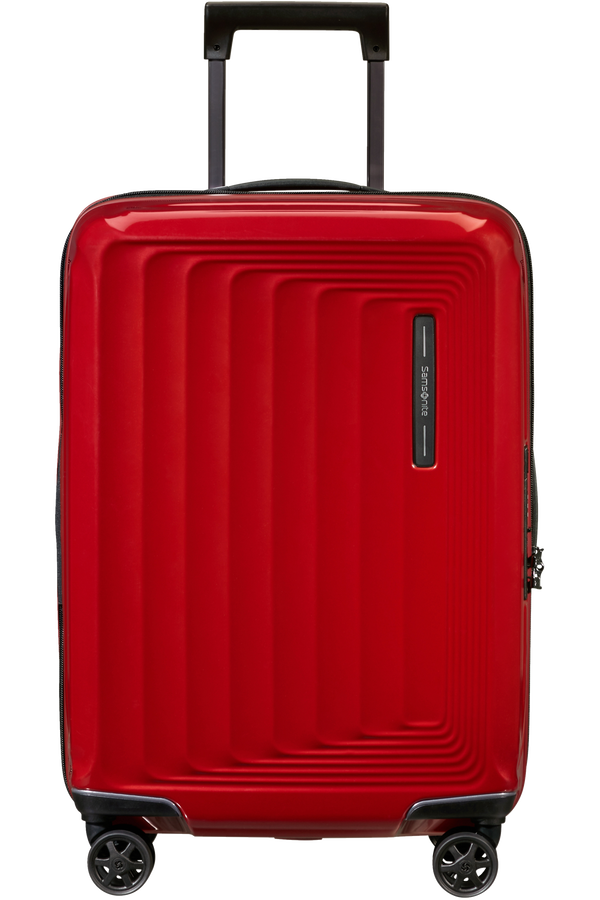 Samsonite Nuon Spinner Expandable 55cm  Metallic Red