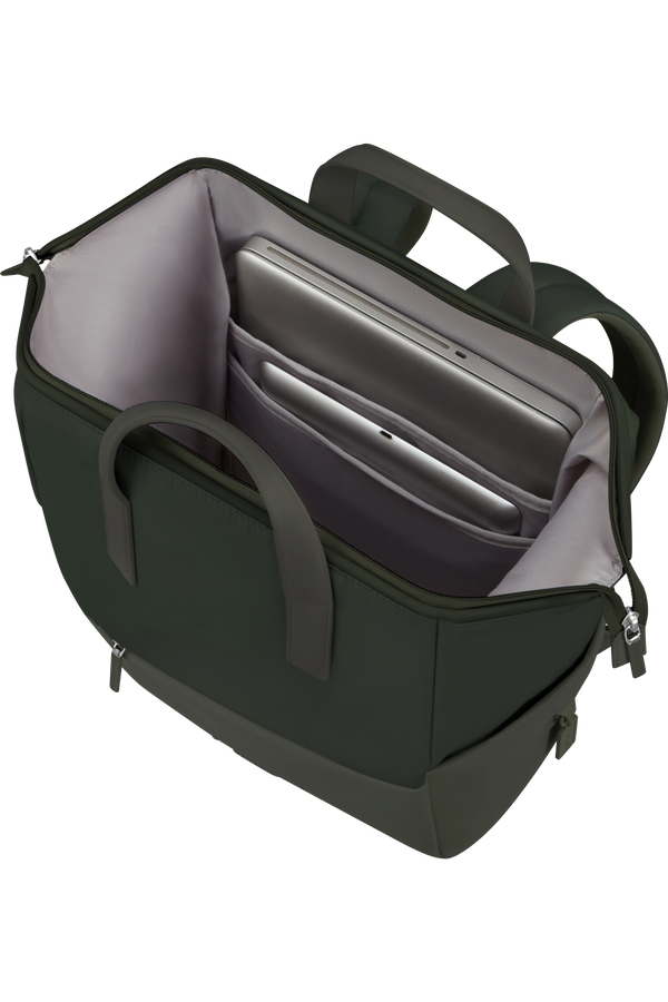 Samsonite 4Pack Laptop Squared Backpack 14.1'  Forest Green Samsonite 4Pack Laptop Squared Backpack 14.1'  Forest Green