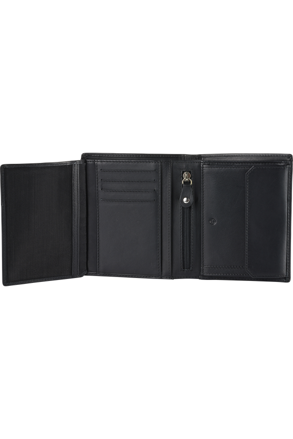 Samsonite Attack 2 Slg 122 - W 11CC+HFL+W+C+Z+2C  Black Samsonite Attack 2 Slg 122 - W 11CC+HFL+W+C+Z+2C  Black